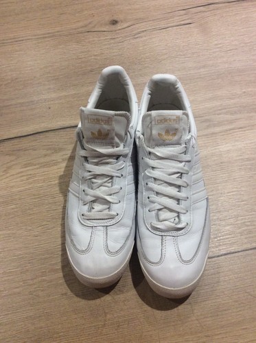 Adidas white leather original - white,