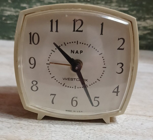 Westclox nap mechanical analog - westclox,