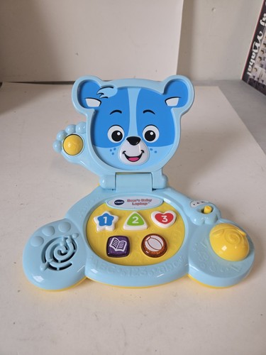 Vtech bear baby - laptop, blue