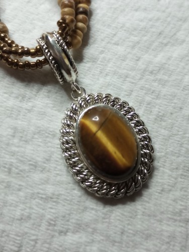Avon tiger eye oval - tiger's,