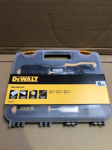 Dewalt piece wood chisel set - wood,