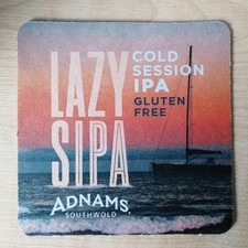 LAZY SIPA BEER MAT. ADNAMS