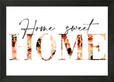 Home Sweet Home Framed Wall