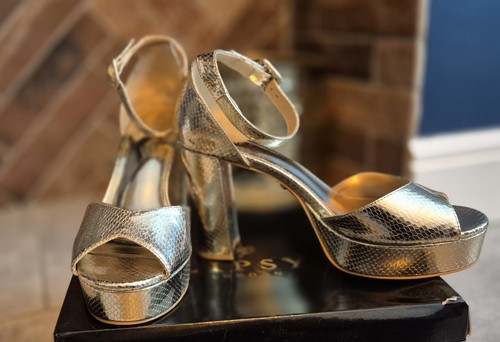Lipsy gold snakeskin - gold, style