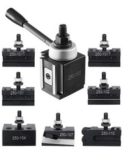 VEVOR Quick Change Tool Post Set 8 Pcs Lathe Tool Holders for 6"-12" Mini Lathe