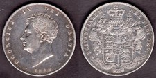George IV. Halfcrown 1829
