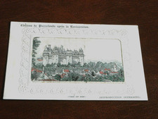 ORIGINAL  WOVEN SILK POSTCARD