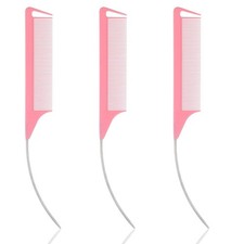 Rat Tail Comb 3-Pack Teasing