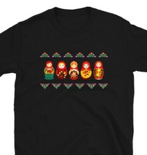Nesting Dolls T-shirt Russian