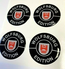 Wolfsburg stickers, wheel