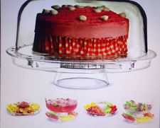Multifunctional 5-in-1 Cake Stand and Dome