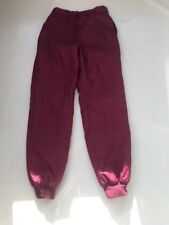 Ladies Mauroon Ski Salopettes Ideal Fancy Dress Waist 28/30" #479