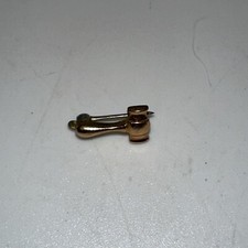 Gold Tone Gavel Brooch Pin