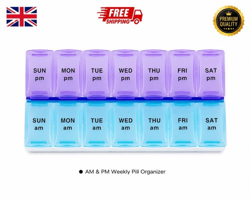 Weekly daily pill box - weekly,