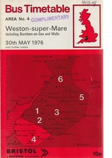 BRISTOL BUS TIMETABLE BOOK