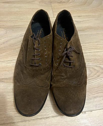 Nicholas tita brown suede - tita,