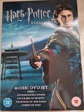Harry Potter Years 1-4, 4 DVD Box Set (read Description