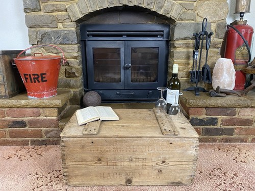 Old antique pine chest - antique,