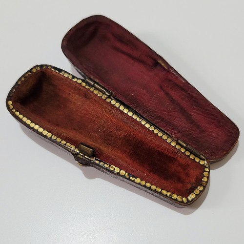 Cheroot holder case antique - cheroot,