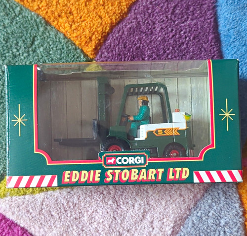 Corgi eddie stobart forklift - corgi,