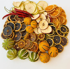 Decorative Dried Fruit Mix Contains Whole Oranges & Limes, Bellani Slices