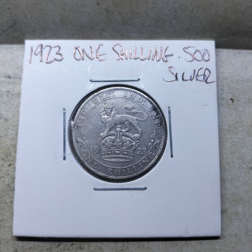1923 one shilling george - one,