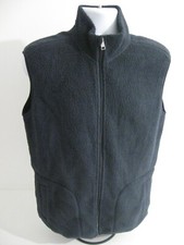 NEXT SLEEVELESS FLEECE FULL ZIP BLUE MENS WARMER TOP SIZE M
