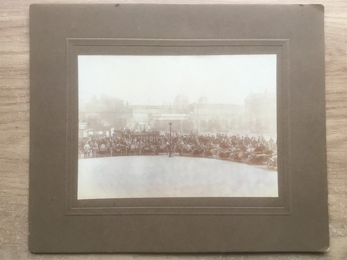 Old mounted photo - , :