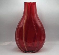 VINTAGE LARGE MID CENTURY RED