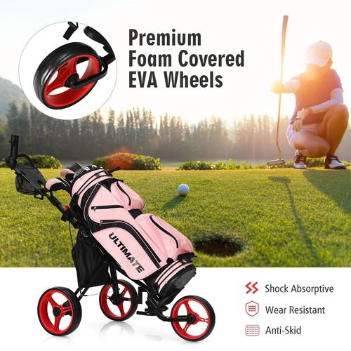 Costway wheels golf push - wheels,