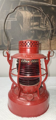 Vintage Dietz 8 Day Red