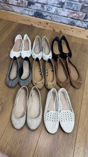 Tu & M&S Women’s Bundle Flat Ballet Shoes Pumps Summer X 8 Size UK 5