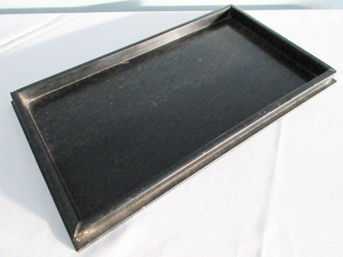 Antique ebony tray - antique,