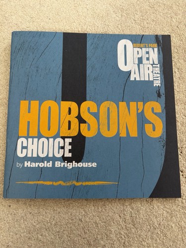 Hobsons choice regents - hobsons,