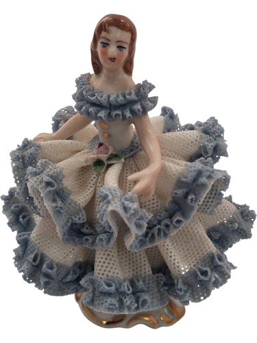 Dresden lace porcelain - lace,