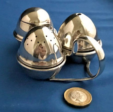 Silver Plate Cruet Set with