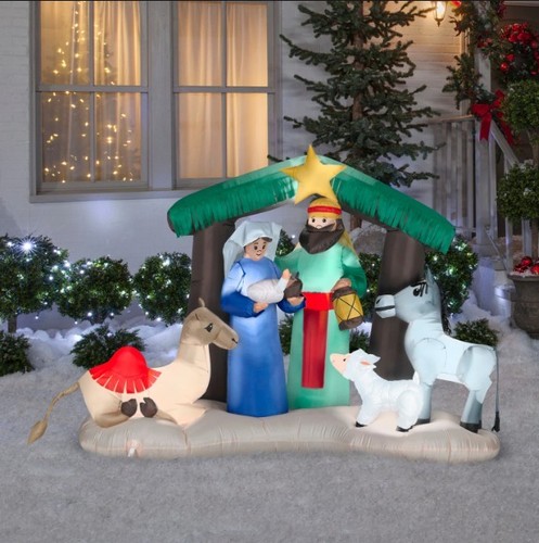 Nativity manger scene - manger,
