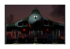 AVRO Vulcan bomber parked