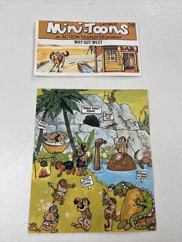1970 letraset ltd mini - mini, toons