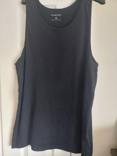 Mens primark vest top black - vest,