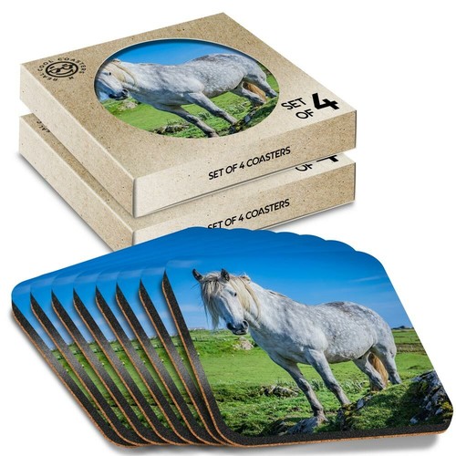 Boxed square coasters - x,