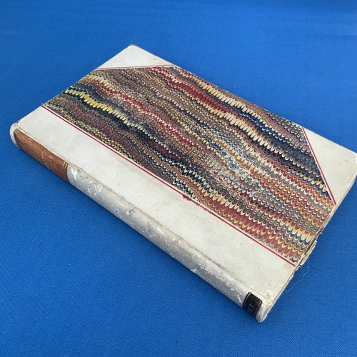 Antique vellum leather bound - vellum,