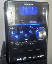 Hitachi AXM898U Micro system for CD/MP3/USB/DAB/FM & Aux In NO REMOTE