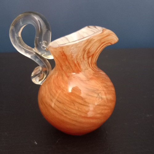 Mtarfa art glass - glass, jug