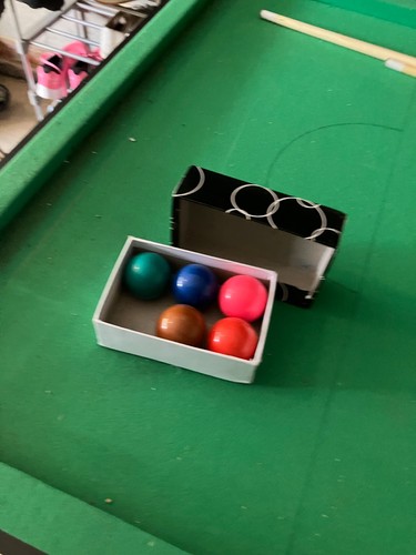 6ft folding snooker pool - , table