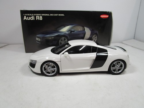 Kyosho white audi r8 - kyosho,