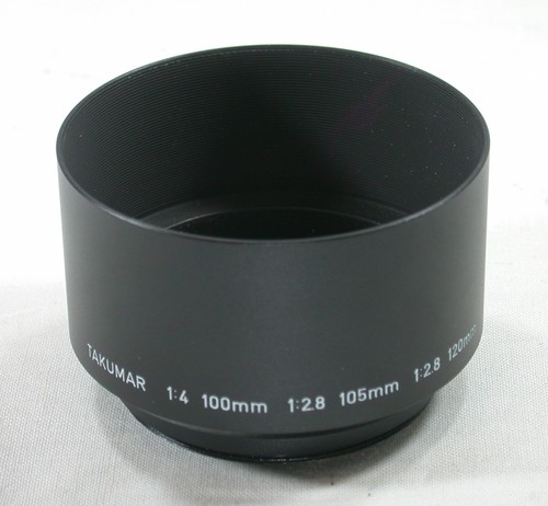 Pentax metal lens - metal, hood