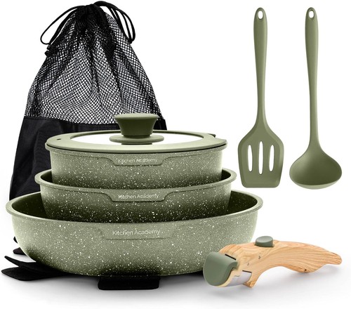 Induction hob pan set with - pan,