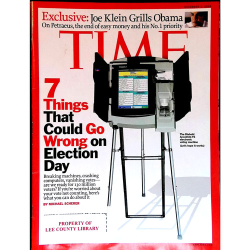 Time magazine november - november, 3