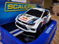 NEW Scalextric C3525 VW Polo R WRC Ogier & Ingrassia Rally Sweden 2013 #8 MINT